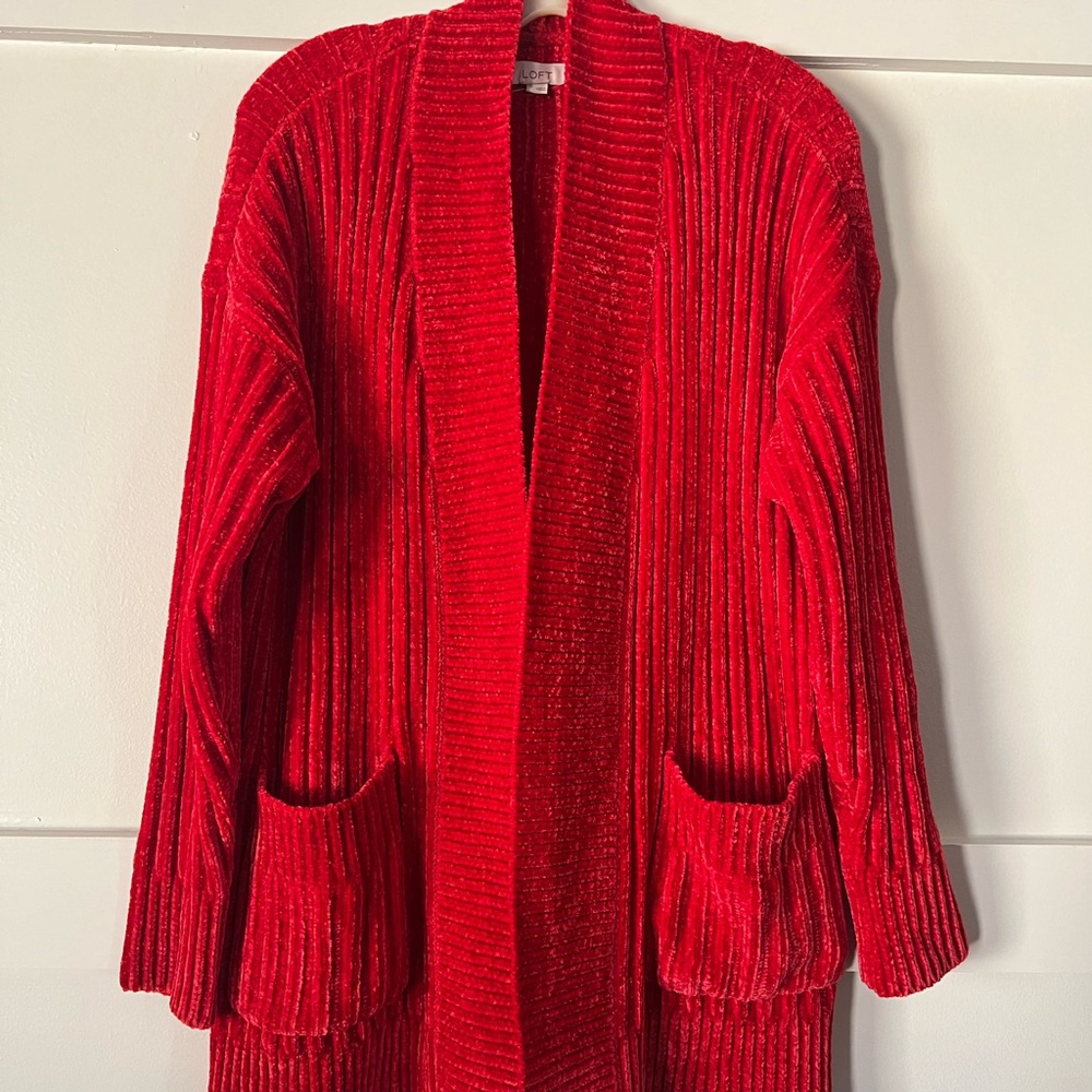 Valentine cardigan.